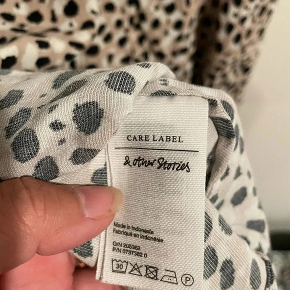Stockholm Atelier cheetah print dress size 2 - Picture 5 of 6